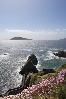 Irland, County Kerry, Dingle-Halbinsel, Blick auf Dunmore Head und Blasket Islands - SIEF000342