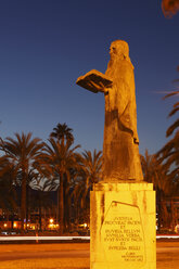 Spanien, Balearische Inseln, Mallorca, Palma de Mallorca, Ramon Llull-Denkmal - SIEF000668