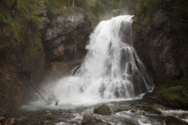 Austria, Salzburg, View of golling waterfall - SIEF000699