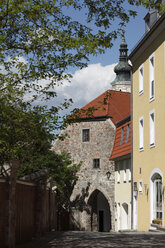 Österreich, Oberösterreich, Schärding, Innviertel, Blick auf das Burgtor - SIEF000704