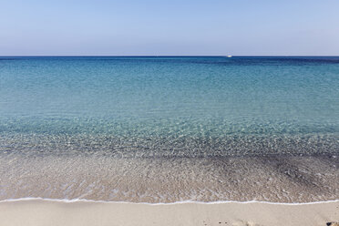 Spanien, Balearische Inseln, Mallorca, Cala Torta, bei Arta, Blick auf den Strand - SIEF000790