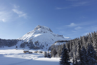 Österreich, Vorarlberg, Blick auf das Omeshorn - SIEF000823