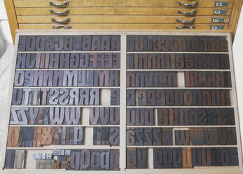 Wooden block letters - WBF000846