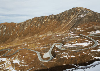 Austria, View of road on mountain - WBF000982