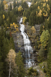 Österreich, Kärnten, Blick auf den Melnikbach-Wasserfall - SIEF000885