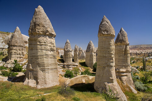 Turkey, Cappadocia, Goreme, View of rock formation - PSF000519