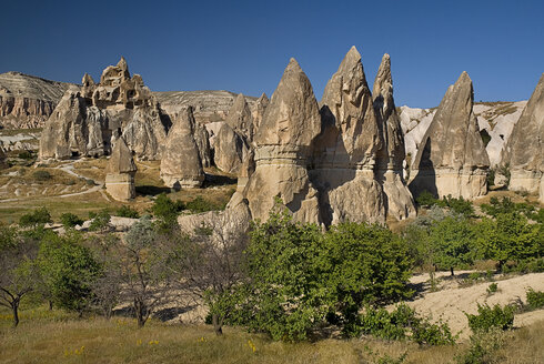 Turkey, Cappadocia, Goreme, View of sword valley - PSF000529