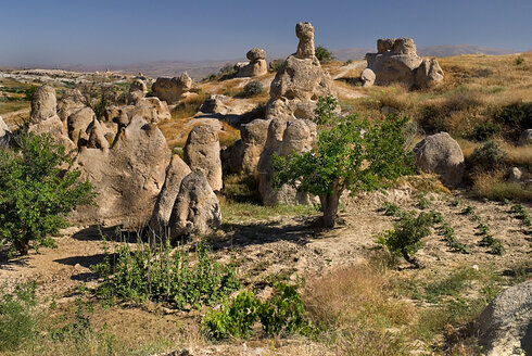 Türkei, Kappadokien, Goreme, Blick auf das Schwerttal - PSF000532