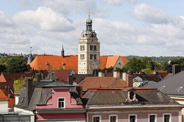 Germany, Bavaria, Upper Palatinate, Regensburg, View of St Emmeram church - SIEF001070