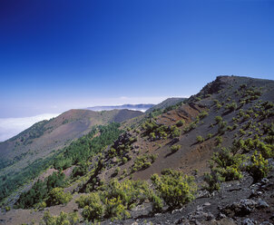 Spanien, Kanarische Inseln, El Hierro, Blick auf den Berg Malpaso - SIE001329