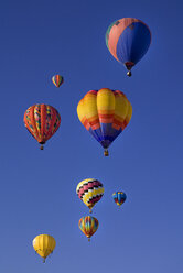 USA, New Mexico, Albuquerque, Luftballons auf der Ballonfiesta - PSF000560