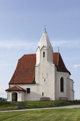 Österreich, Niederösterreich, Mostviertel, Nibelungengau, Krummnußbaum, Holzern, Blick auf die St. Nikolaus Kapelle - SIEF001383