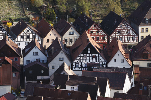 Deutschland, Bayern, Franken, Oberfranken, Fränkische Schweiz, Pottenstein, Stadtansicht - SIEF001472