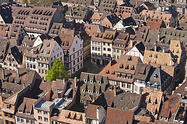 Frankreich, Elsass, Straßburg, Blick auf das Stadtbild - WDF000932