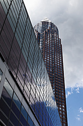 Europa, Deutschland, Hessen, Frankfurt, Blick auf Friedrich-Ebert-Hof und Messeturm - CSF015244