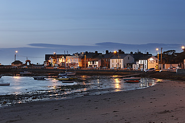 Republik Irland, Grafschaft Fingal, Skerries, Blick auf den Strand der Stadt - SIEF001590