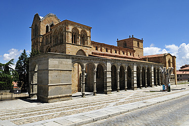 Europe, Spain, Castile and Leon, Avila, View of romanesque basilica de San Vicente - ES000123