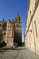 Europe, Spain, Castile and Leon, Salamanca, View of cathedral - ES000131