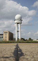 Germany, Berlin, View of tower at Tempelhof Airport - JMF000033