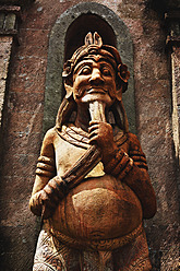 Indonesien, Insel Bali, Blick auf hinduistische Statue - WVF000182