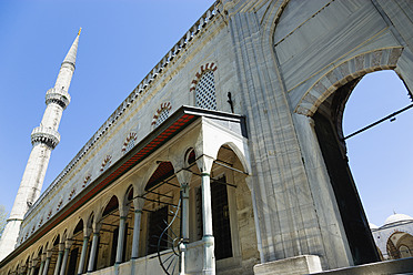 Türkei, Istanbul, Blick auf die Blaue Moschee - PSF000611