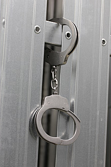 Close up of handcuffs - HSTF000021