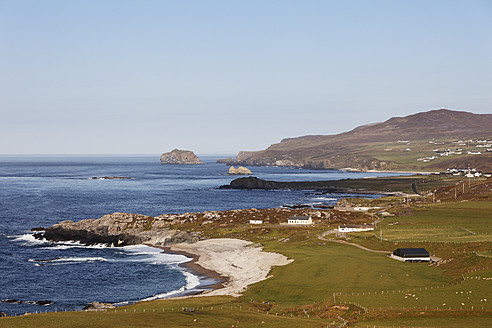 Irland, Grafschaft Donegal, Blick auf die Esky Bay bei Malin Head - SIEF002151