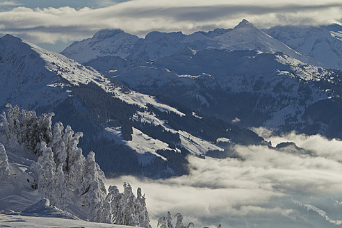 Österreich, Tirol, Kitzbühel, Blick auf das Kitzbüheler Horn - FFF001252