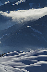 Austria, Tirol, Kitzbuehel, View of Kitzbuehel Horn - FFF001253