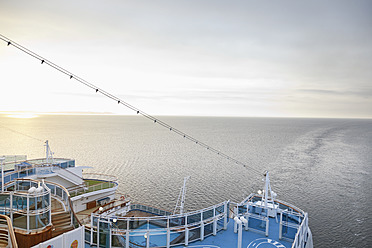 Denmark, Aarhus, View of cruise ship - MSF002563