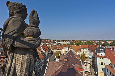 Deutschland, Thüringen, Gotha, Blick auf die Stadt - WDF001165