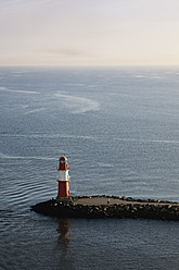 Germany, Rostock, View of harbour entrance - MSF002595