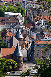 Deutschland, Baden Württemberg, Heidelberg, Blick auf die Altstadt - CSF015730