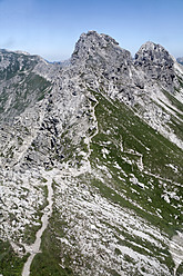 Deutschland, Bayern, Blick auf das Nebelhorn - ANBF000046