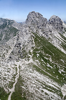 Deutschland, Bayern, Blick auf das Nebelhorn - ANBF000046