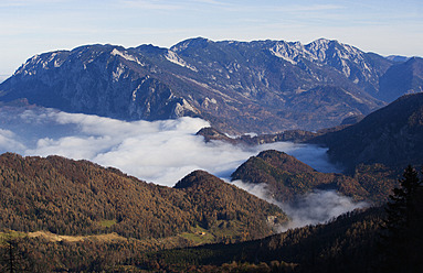 Österreich, Blick auf den Berg Hoellen - WWF002010