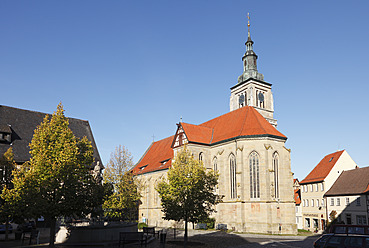 Deutschland, Bayern, Königsberg, Ansicht der Marienkirche - SIE002351