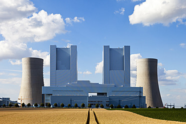 Europe, Germany, North Rhine Westphalia, View of coal power plant - CSF015852