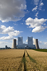 Europe, Germany, North Rhine Westphalia, View of coal power plant - CSF015851