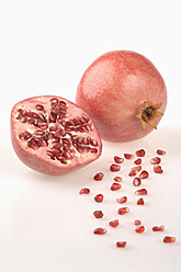 Pomegranate on white background - CRF002125