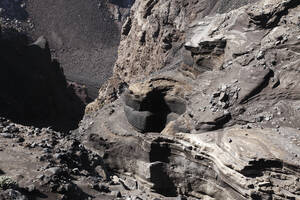 Spanien, La Palma, Blick auf den Vulkan Hoyo Negro - SIEF002476