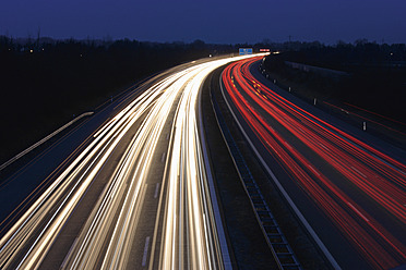 Europe, Germany, Bavaria, Munich, Rush hour at evening on highway - TCF002262