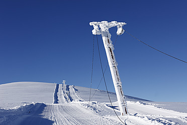 Österreich, Steiermark, Skilift am Lawinenstein - SIEF002536