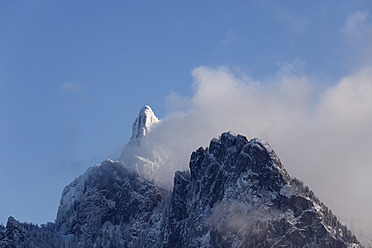 Österreich, Oberösterreich, Blick auf Erlakogel und Rotelstein - SIEF002517