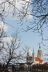 Deutschland, München, Blick auf die Paulskirche - LFF000418