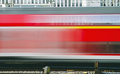 Germany, Bavaria, Munich, Train near main station - LFF000432