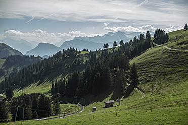Schweiz, Blick auf Rigi Kulm - DWF000155