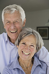 Germany, Bavaria, Senior couple smiling, portrait - TCF002566