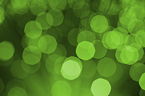 Green blured fiber lights, close up - TSF000363