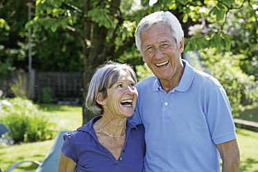 Germany, Bavaria, Senior couple smiling - TCF002622